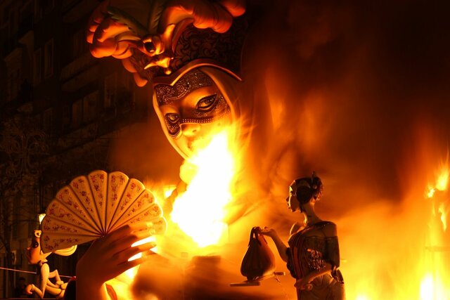 Falles de València per primer cop!