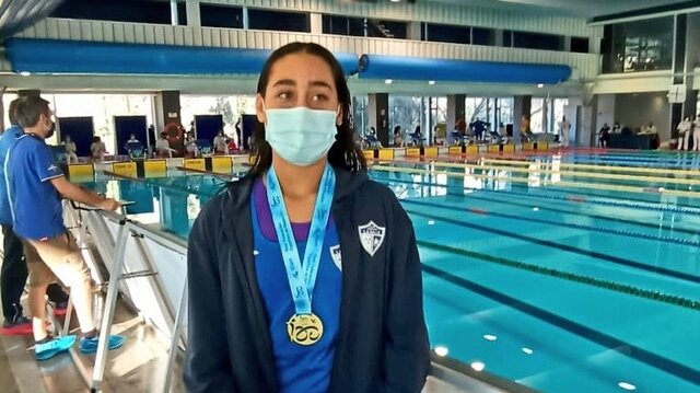 Guanyadora competició natació