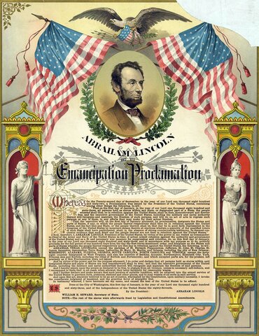 The Emancipation Proclamation is Issued