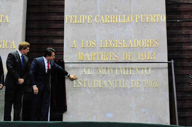 Homenaje al movimiento estudiantil de 1968