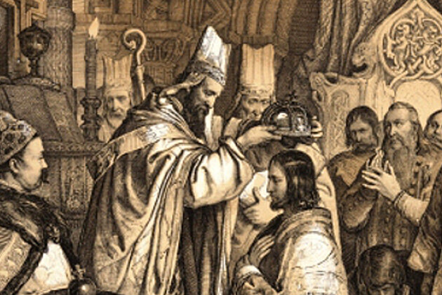 Szent István koronázása