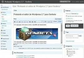 Wordpress 2.7