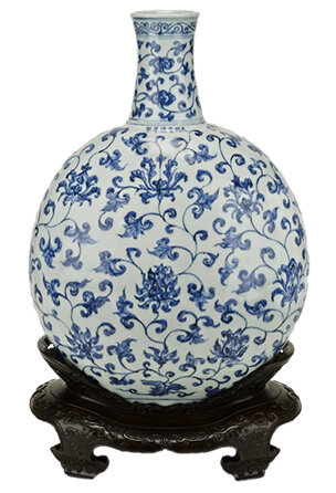 Porcelain was first produced in China