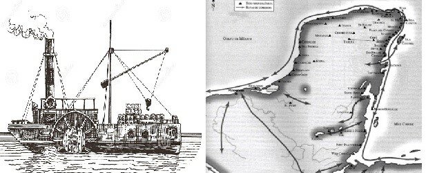 Rutas de abastecimiento e intercambio mercantil (Fenicios)