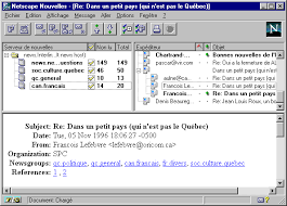 Newsgroups (1er forum )
