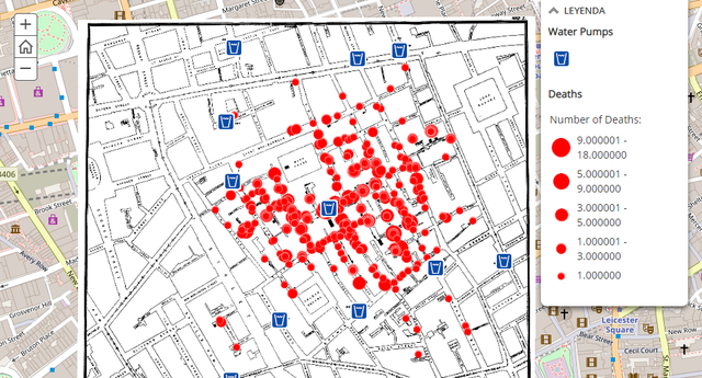 1854 - Brote de cólera en Soho
