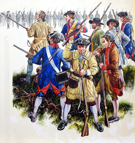 British Pulled out of Virginia