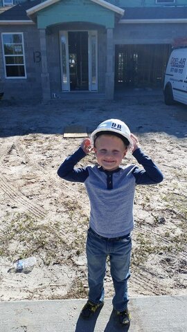 We moved to our newly built house in DeLand