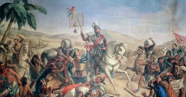 LA CONQUISTA -  Batalla de Otumba.