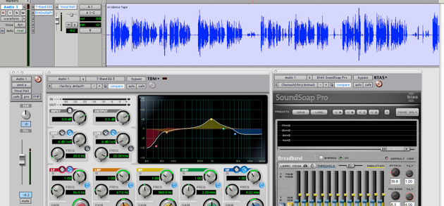 Voice recording used as evidence