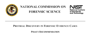 National Commission on Forensic Science is established