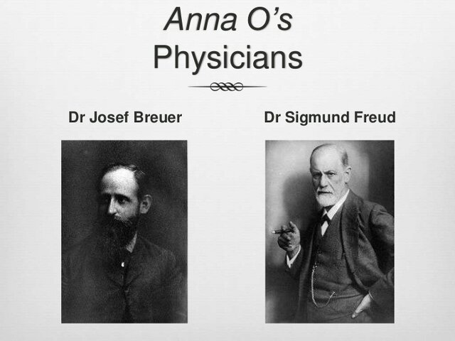 1900: Joseph Breuer y Sigmund Freud. Teoría psicodinámica de la personalidad