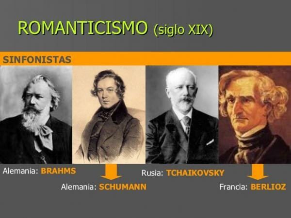 Artistas de romanticismo.