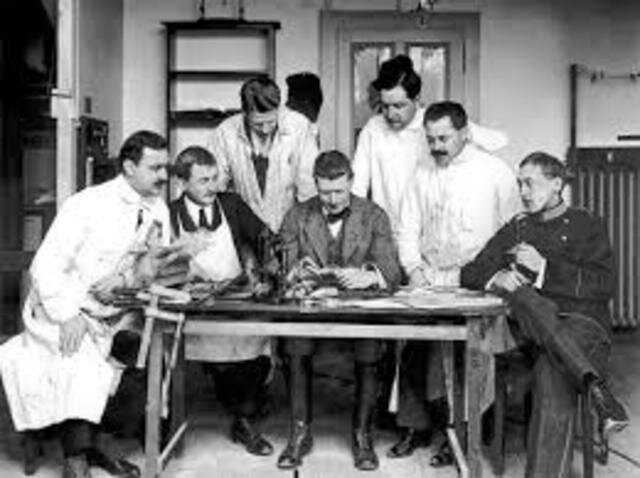 Learning about forensics - first school of forensic science founded by Radolphe Archibald Reiss in Switzerland