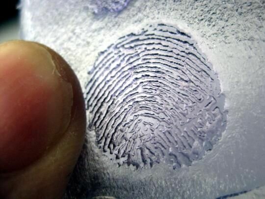A way for scientists to visualize fingerprints even after the print has been removed is developed