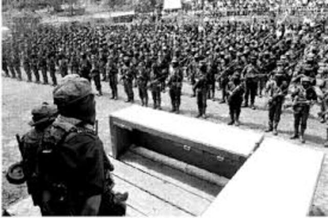 Aparición pública EZLN y se levanta en armas