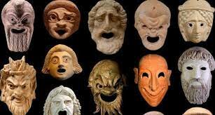 Máscaras del teatro griego