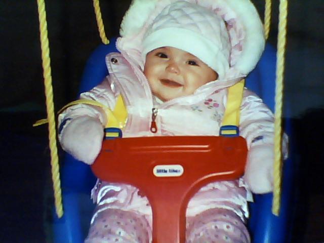 first winter in snow