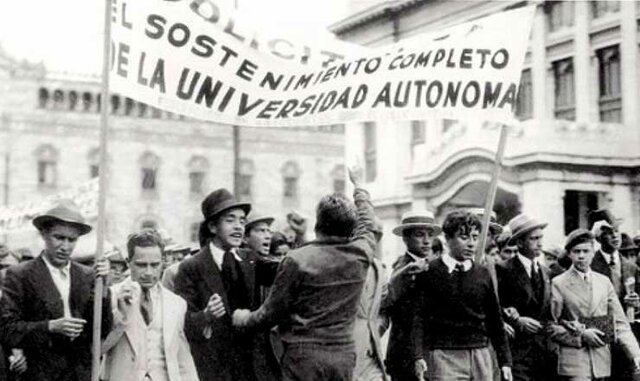 Tercera reforma: La autonomía universitaria a nivel constitucional.