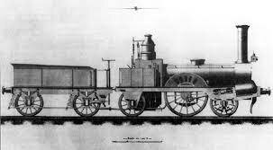 Primera locomotora de vapor a la Península Ibèrica