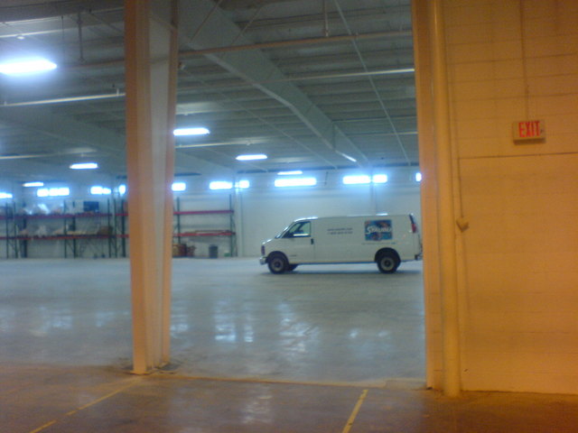 Warehouse space nears completion