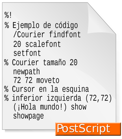 Lenguaje PostScript