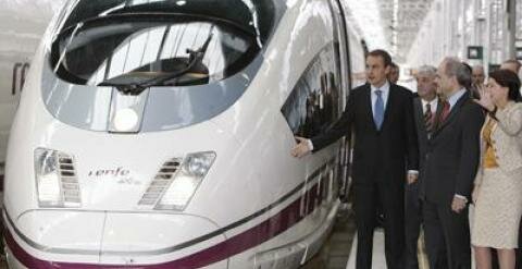 Inauguració de l'AVE Madrid-Barcelona.