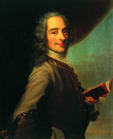 Mort de Voltaire