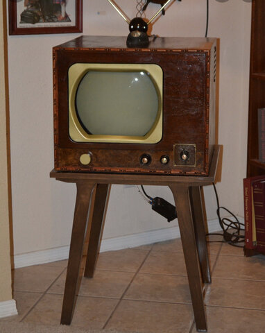 television became very popular in householes