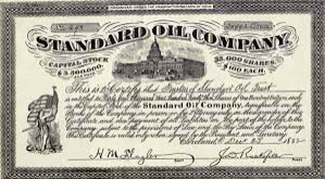 John D. Rockefeller Creates Standard Oil