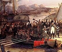 Napoleon returns to Paris