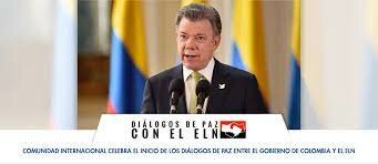 los diálogos entre el Gobierno Nacional y el ELN