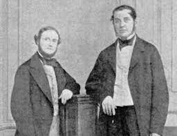 Robert Bunsen y Gustav Kirchoff (alemanes)
