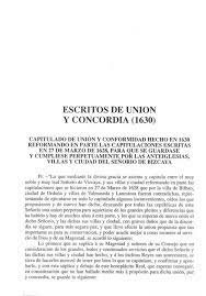 Escritos de Unión y Concordia