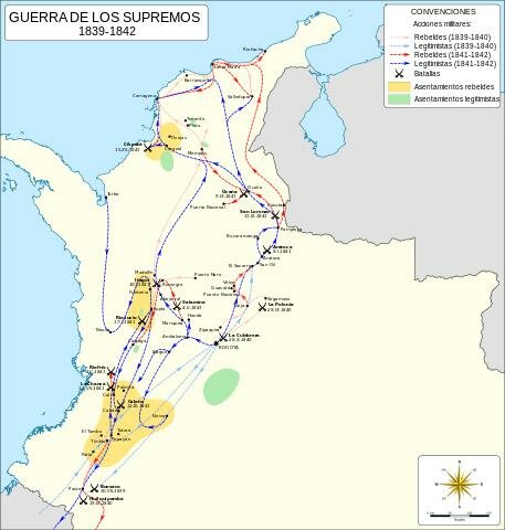 La Guerra de los Supremos