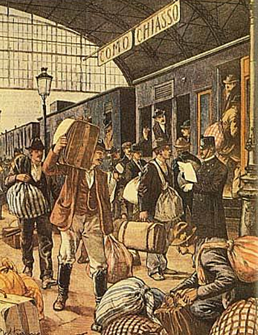 EL FERROCARRIL VS LAS MIGRACIONES