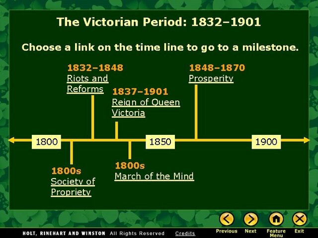 The Victorian Period (1832–1901)