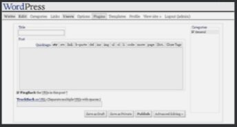 Versión WordPress 1.2