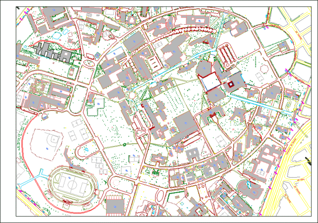 El inicio de los Mapas Digitales CAD