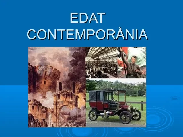 Edat contemporànea