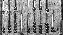 Timeline: 3.500a.c - Ábaco – Primera máquina para hacer cálculos