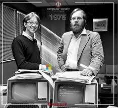 1975 – Bill Gates y Paul Allen