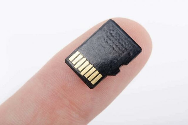 Aparece la Tarjeta SD