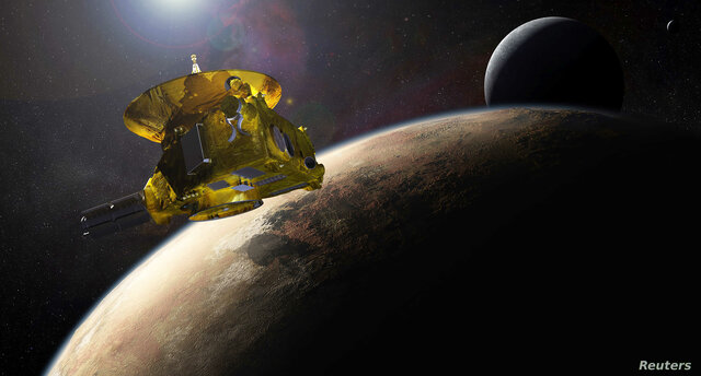 New horizons spacecraft reaches Pluto