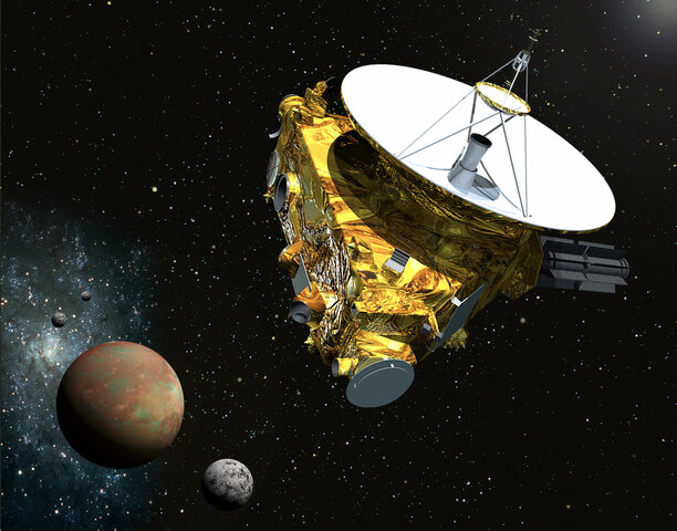 New horizons spacecraft reaches Pluto