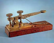 Samuel Morse creates the first telegraph