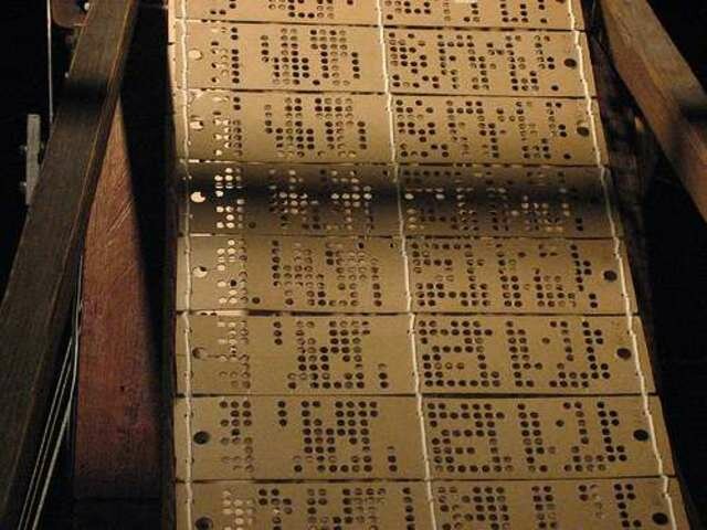 Tarjetas Perforadas cintas