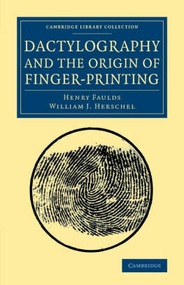Fingerprints found to be unique