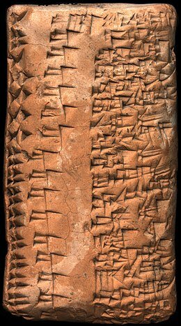 uitvinding van het eerste schrift