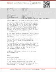 Se dicta la Ley General de Servicios Eléctricos